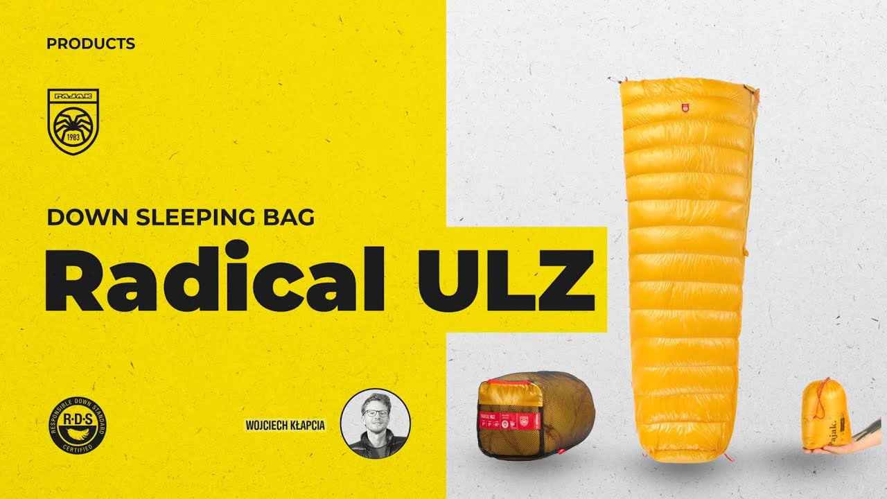 Poznaj nasz ultralekki śpiwór Radical ULZ | PAJAK