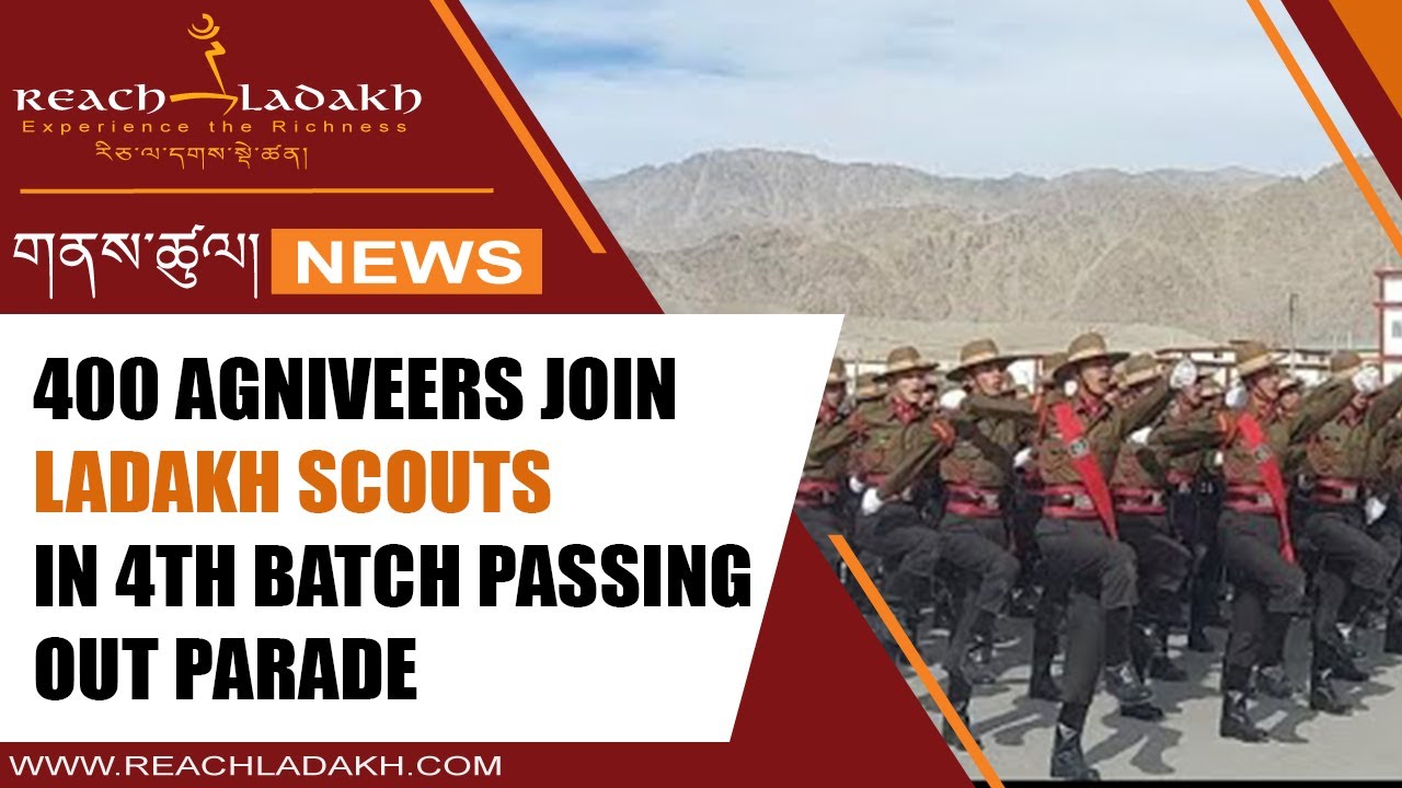 400 Agniveers join Ladakh Scouts in 4th batch passing Out Parade