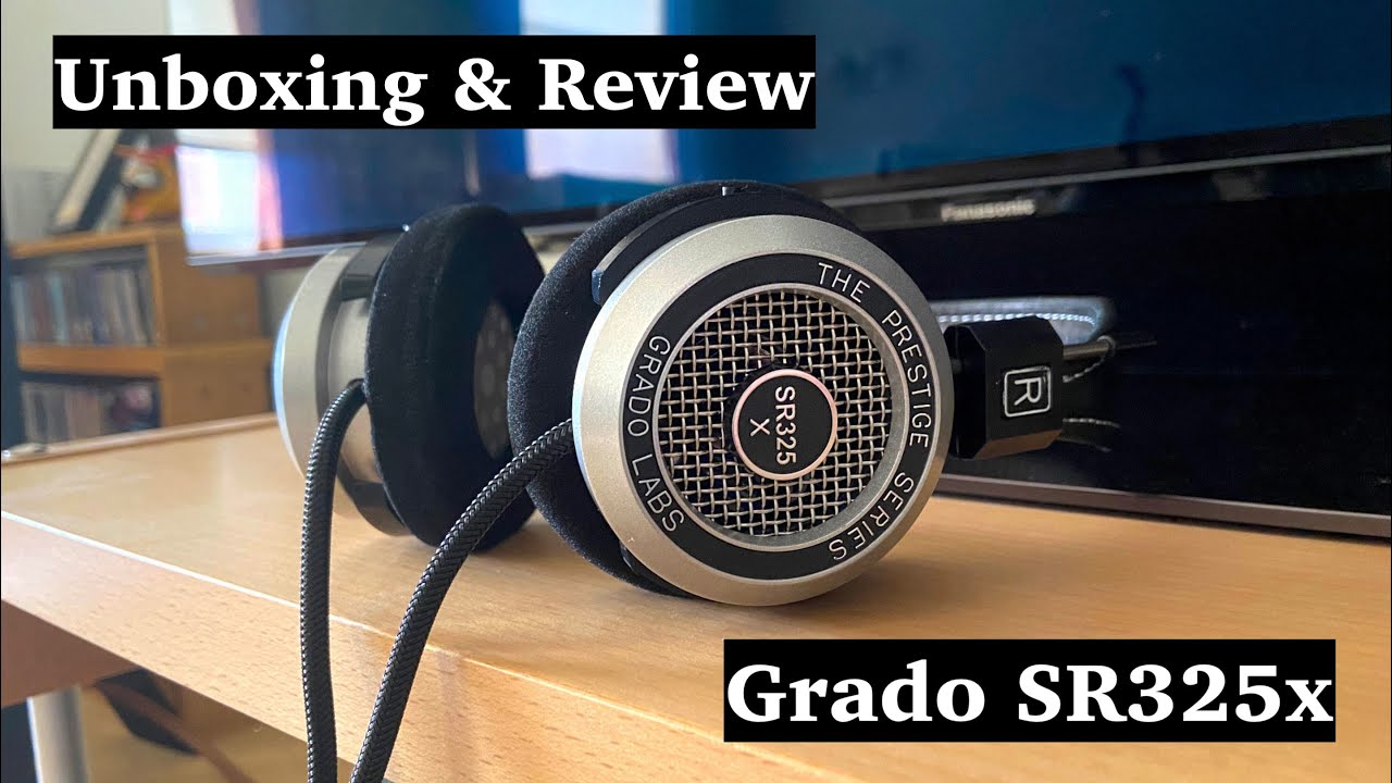 NEW Grado SR325x Hi-Res Headphones | Unboxing & Review | Expressive Audio