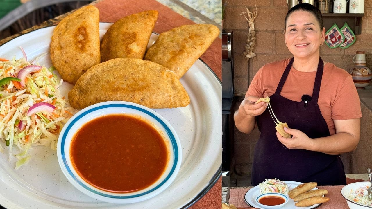 Empanadas De Papa RELLENAS de Queso que se DESHACEN en la BOCA | La Herencia De Las Viudas