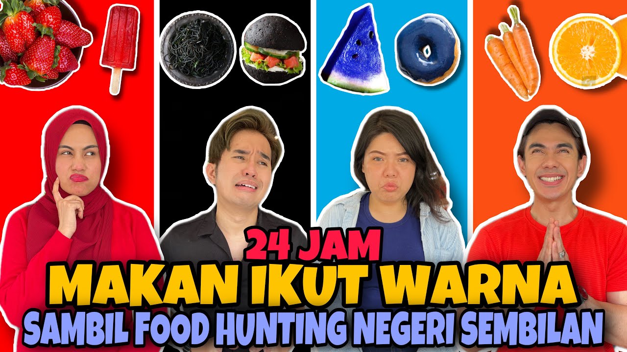 MAKAN IKUT WARNA SAMBIL FOOD HUNTING DI NEGERI SEMBILAN. MAKSOM KENA KEJAR DENGAN BURUNG UNTA !