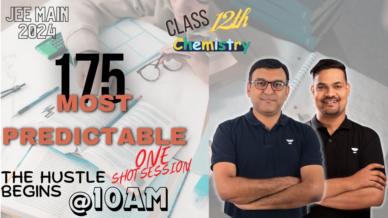 175 Most Predictable Question | Chemistry | JEE Main 2024 | GKG Sir | NKS Sir | JEE Centres