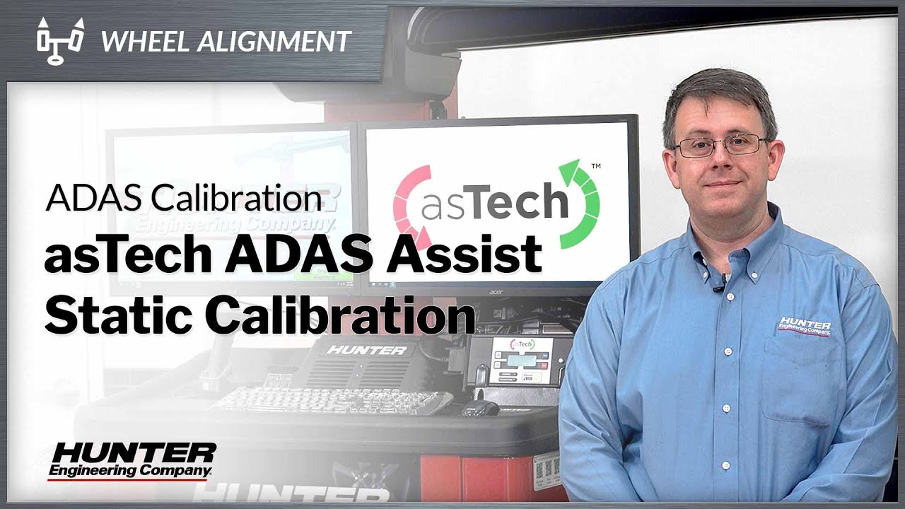 Hunter asTech ADAS Assist - Static Calibration