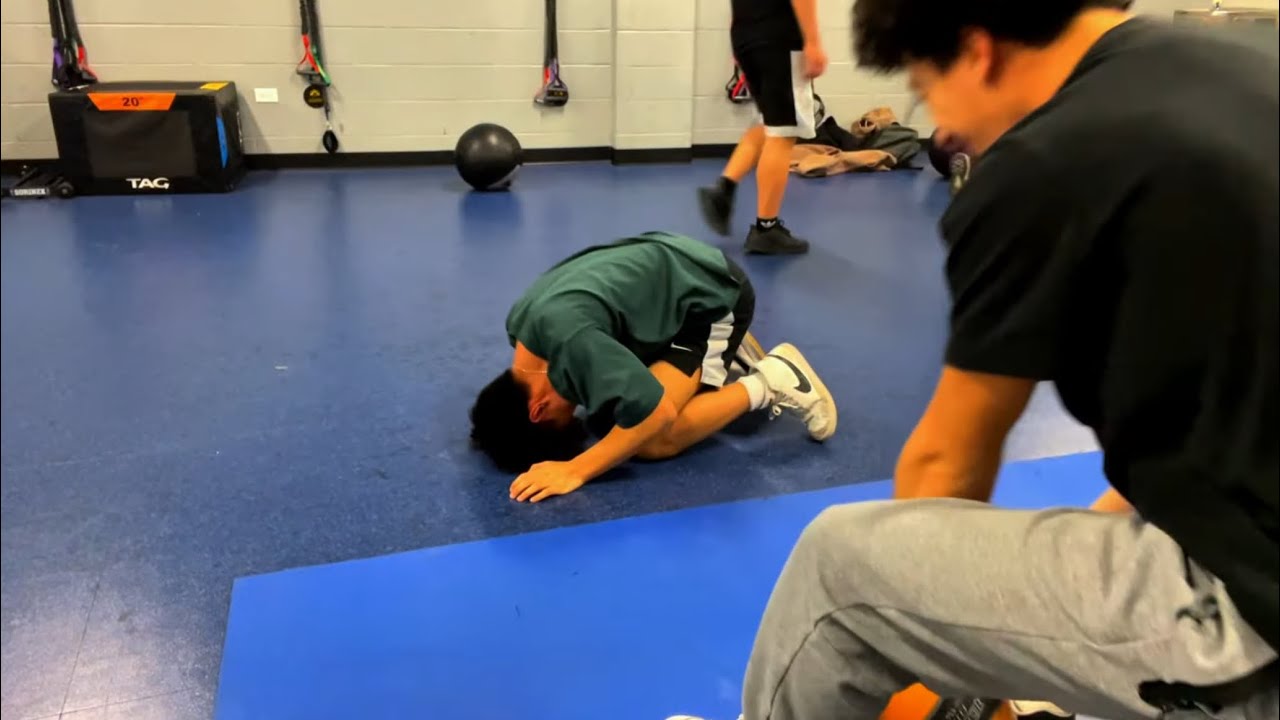 Working out with Jose bc why not. PT2