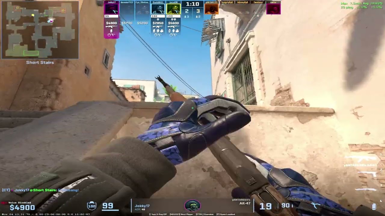 ODGC | NA POV DE UM IGL 7# | Full Faceit w comms | Dust II | LVL 9