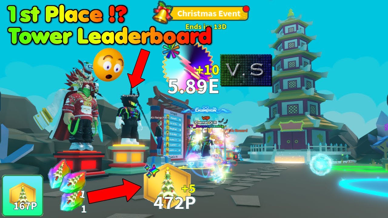🔥Top 1 Again!?🔥Get The Free Exclusive Christmas Tree🎁🎄In Weapon Fighting Simulator Roblox