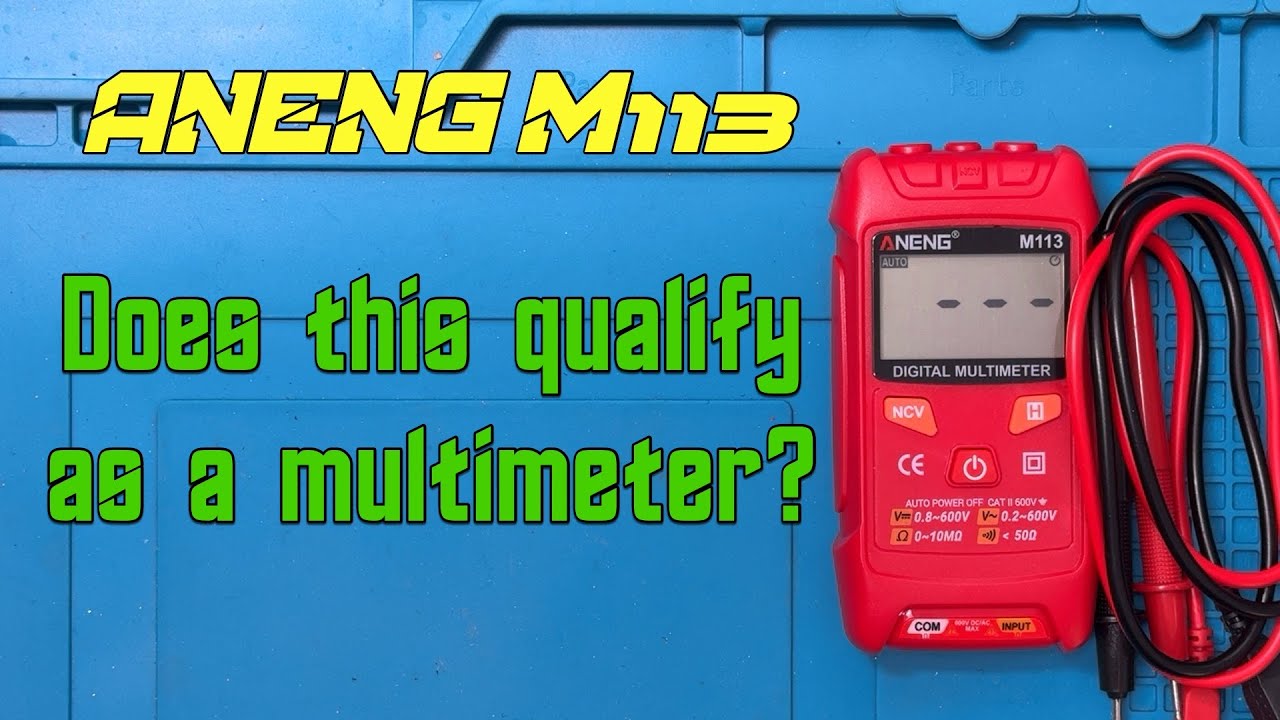 Aneng M113 Unboxing, Review and Teardown