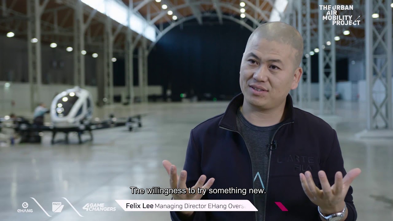 Gamechanging Together with EHang AAV ｜ Urban Air Mobility ｜ EHang