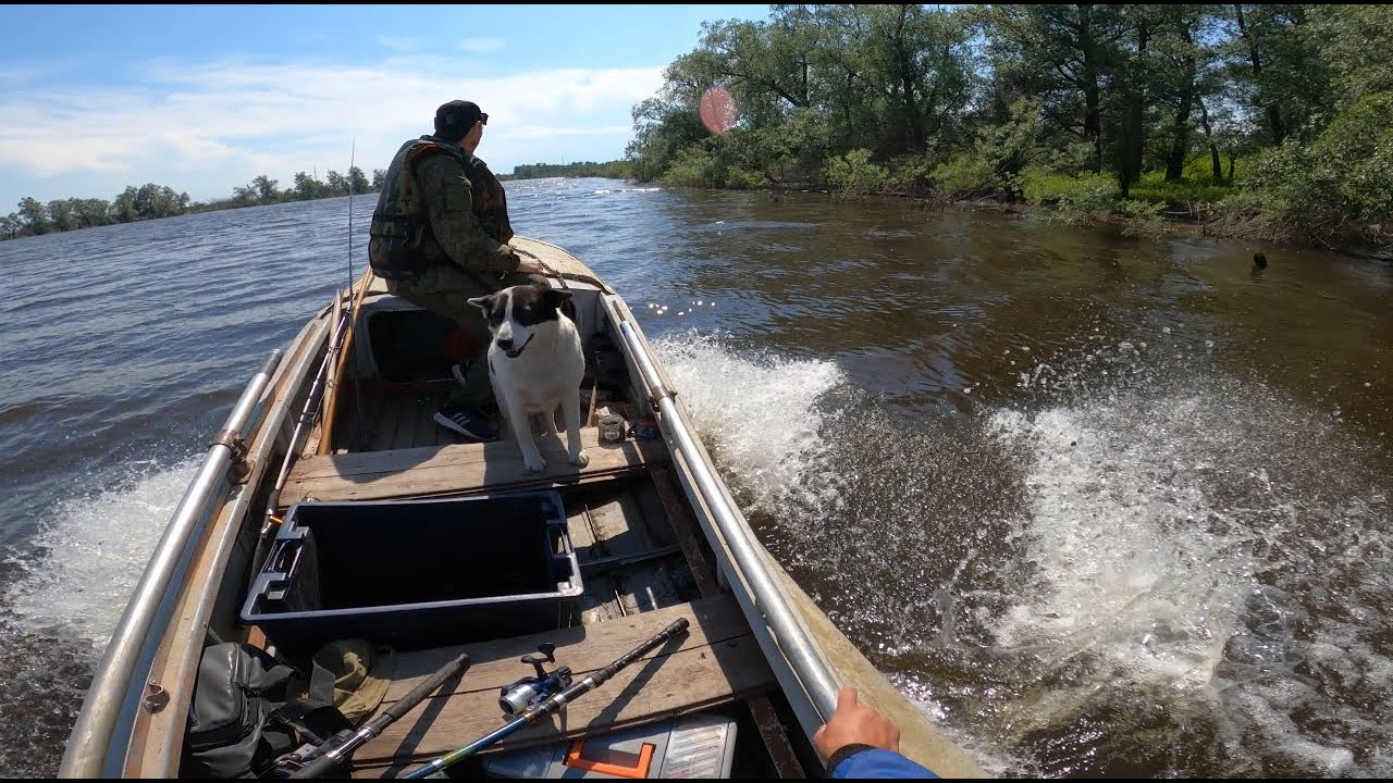 Поехал на рыбалку! Попал под дождь!