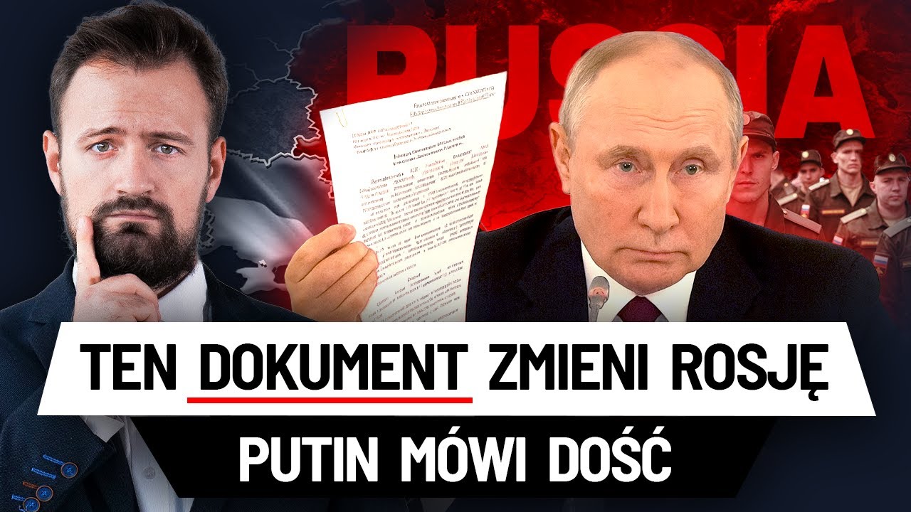 Na co SZYKUJE się ROSJA? - Putin zmienił PRZEPISY