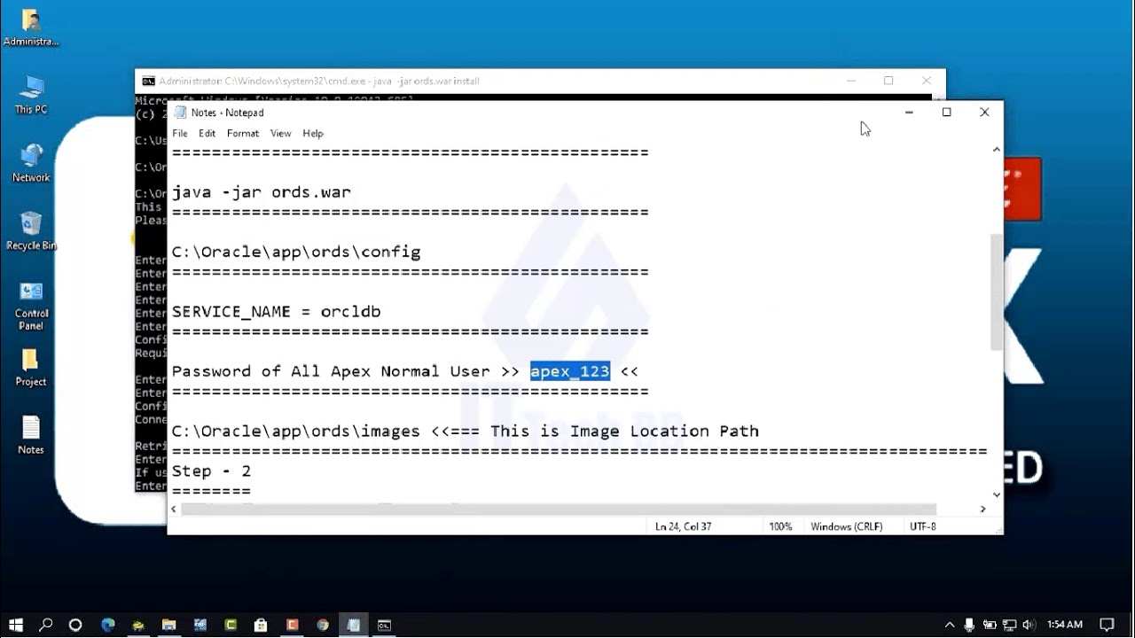 ORDS 20.3 - Download and Install ORDS in Oracle Apex 20.2