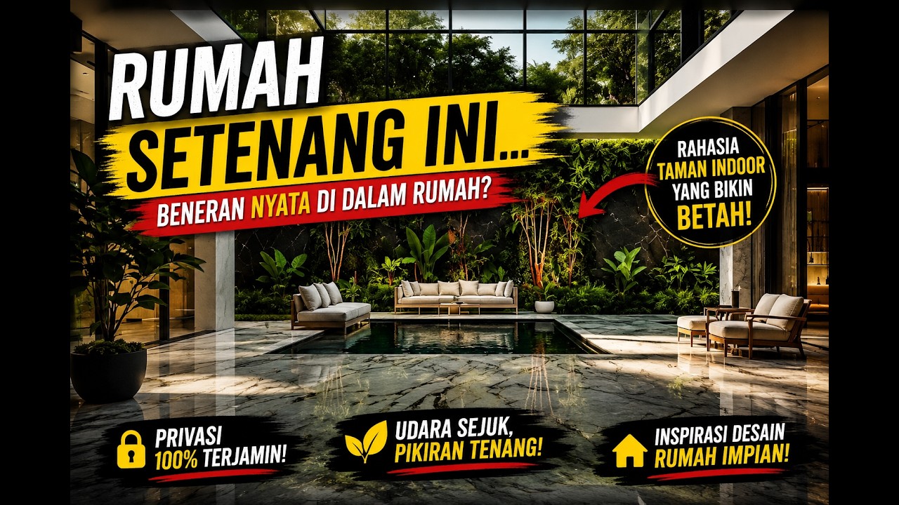 Taman Indoor Modern | Cara Menghadirkan Alam ke Dalam Rumah”