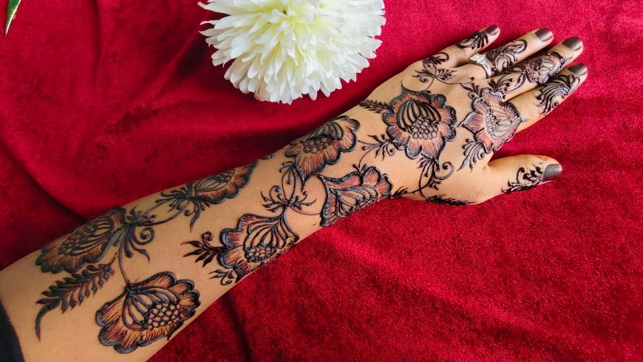 Trending mehndi designs of 2026||easy and minimal mehndi design||eid special mehndi design 