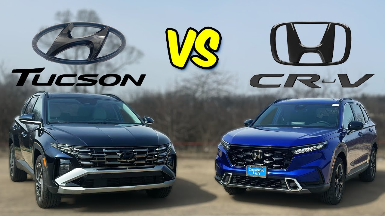 Ultimate Hybrid Compact SUV Showdown - 2025 Honda CR-V vs Hyundai Tucson