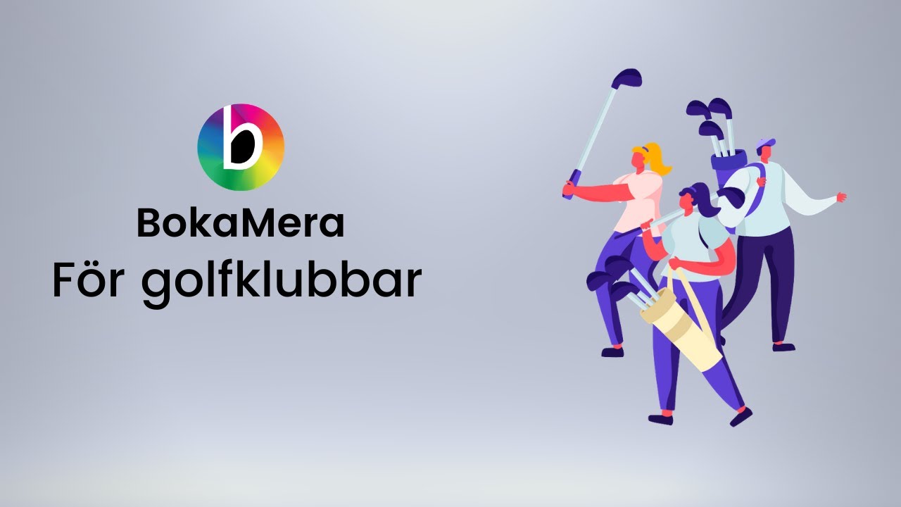 BokaMera f&ouml;r golfklubbar