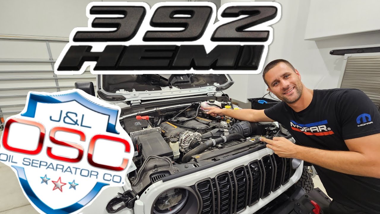 392 2024 Jeep Wrangler Rubicon JL Oil Catch Can Install And Test JLOSC.com