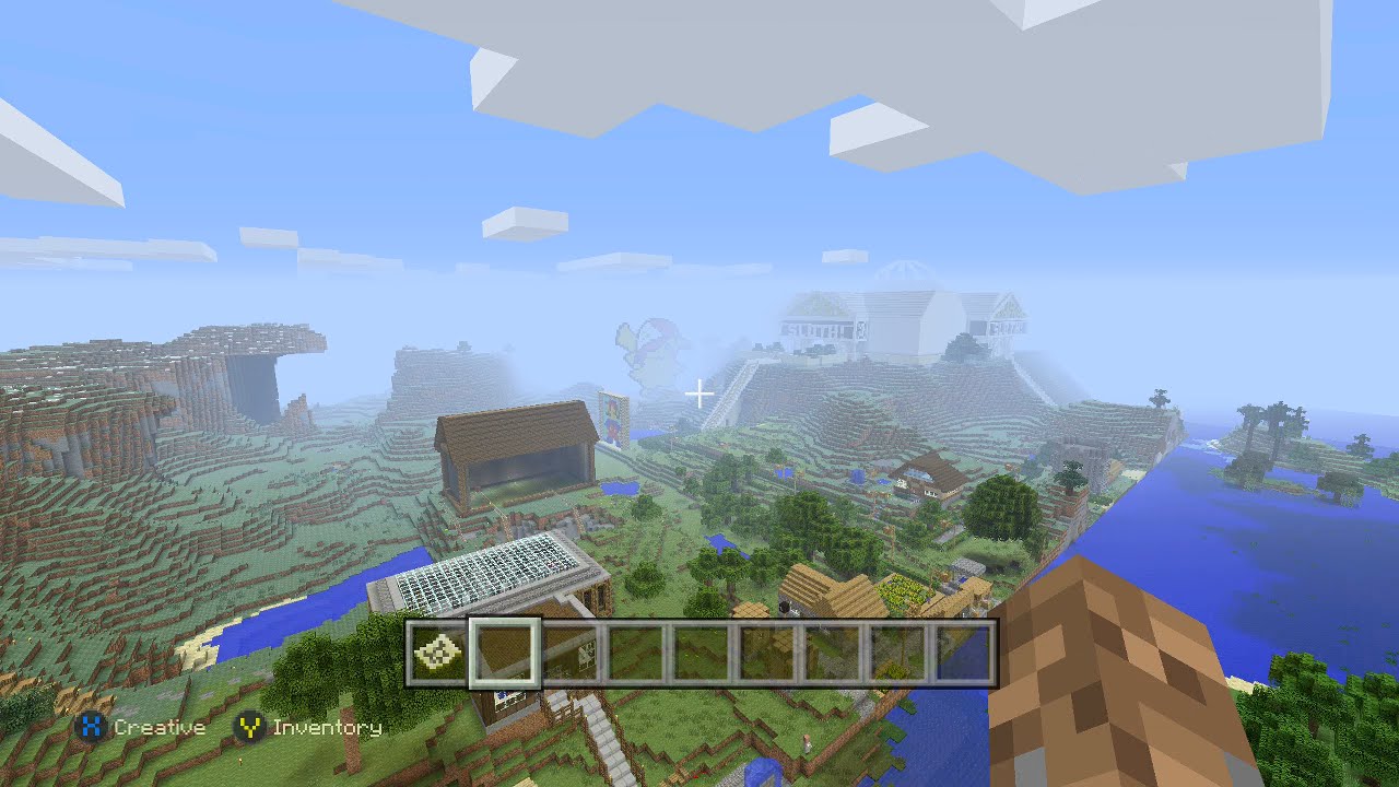 Minecraft Xbox one  Map Showcase  WHAT A VIEW!!