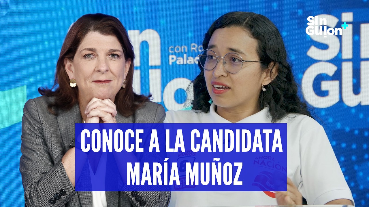 ROSA MARÍA PALACIOS ENTREVISTA A MARÍA MUÑOZ DE AHORA NACIÓN #SGE