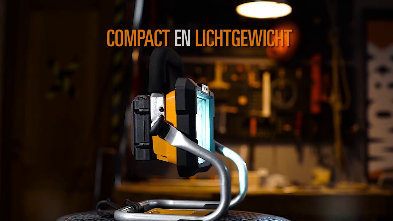 WORX WX026 LED WERKLAMP.       NL