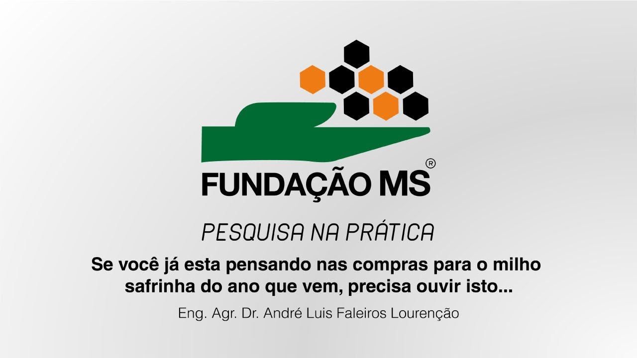 Se você já está pensando nas compras para o milho safrinha do ano que vem, precisa ouvir isto...