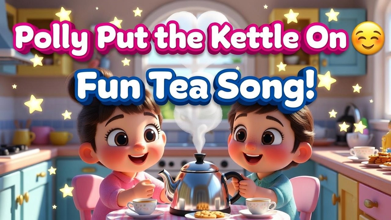 Polly Put the Kettle On ☕ | Fun Nursery Rhymes for Kids | Kids Songs | ASRhymesOfficial