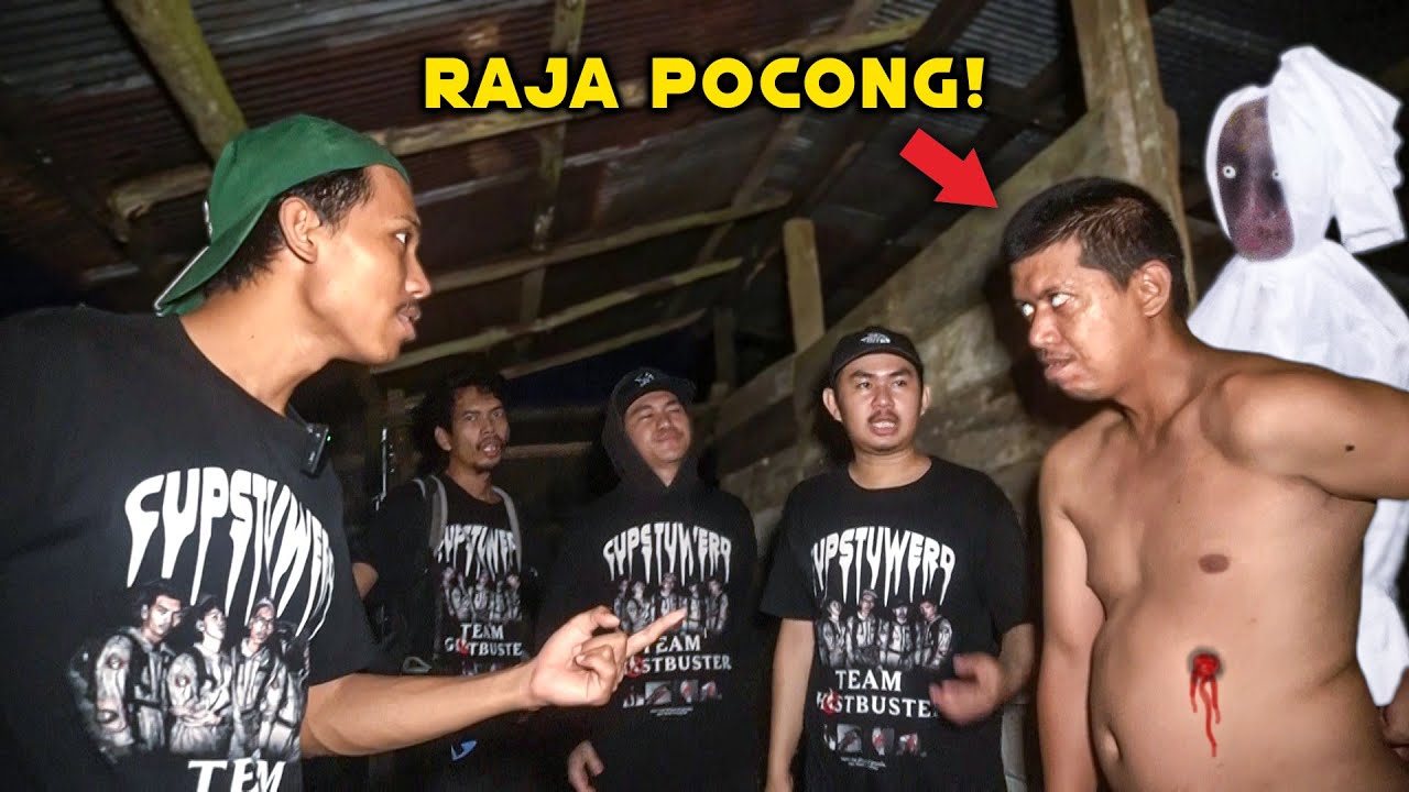 CIDUK RUMAH RAJA POCONG! KAGET BERSEKUTU DENGAN POCONG!