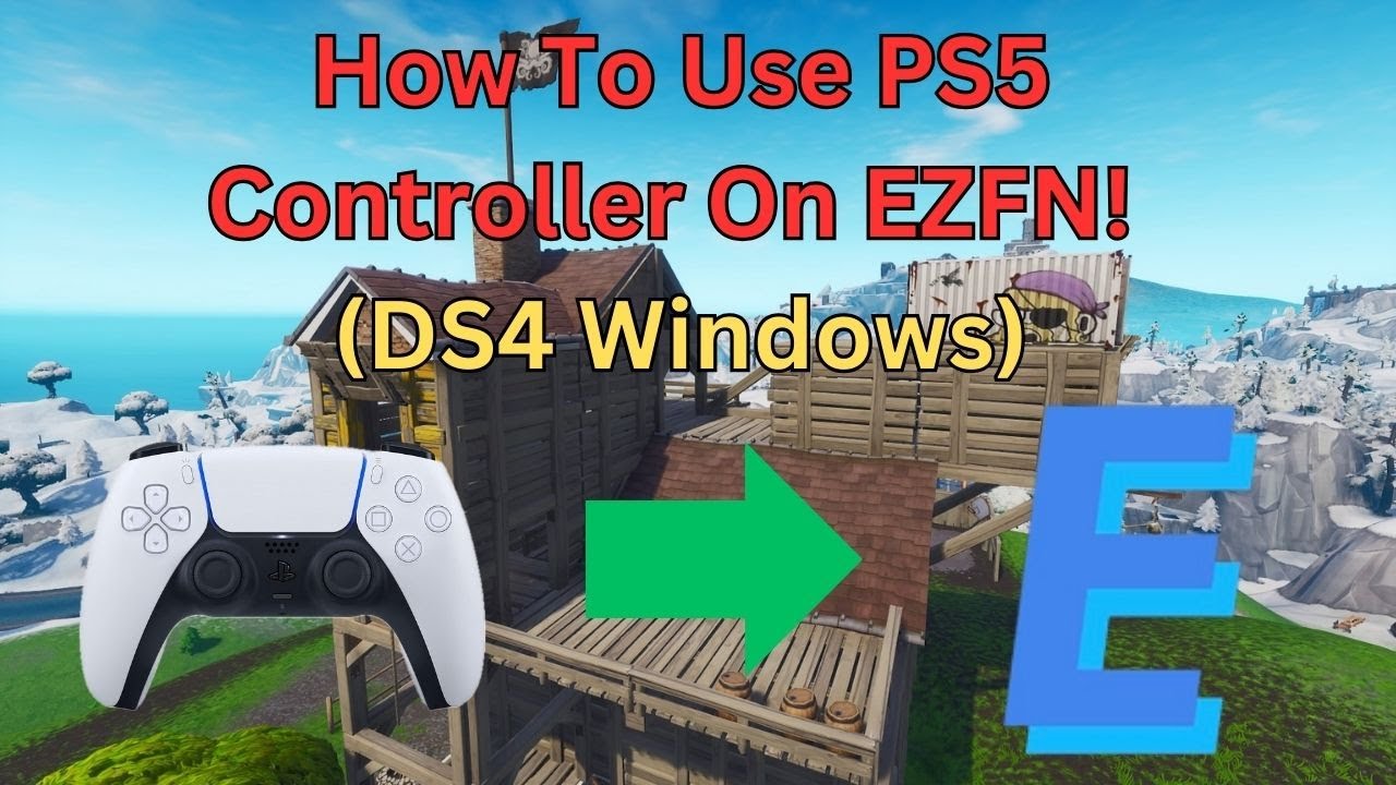 Как использовать контроллеры PS5 на EZFN, Nexus или Era! — руководство по DS4 для Windows