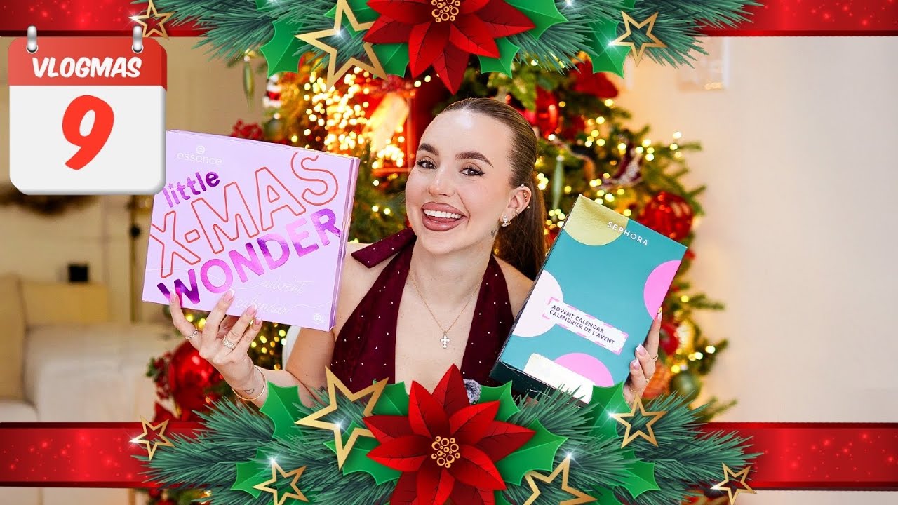 VLOGMAS 9 | Otvaranje Advent Kalendara essence & Sephora