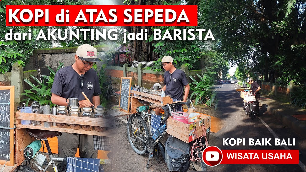 Sepeda Kopi Keliling - Peluang Bisnis Kopi Di jalanan