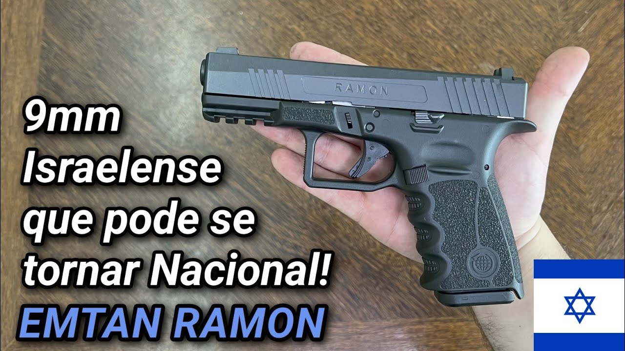 9mm Israelense que pode se tornar NACIONAL! Teste e Opinião da EMTAN RAMON - Striker compacta