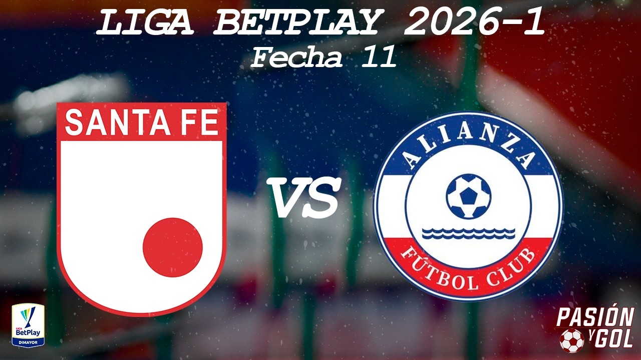 EN VIVO: SANTA FE  vs ALIANZA FC - FECHA 11 - LIGA BETPLAY 2026  (AUDIO)