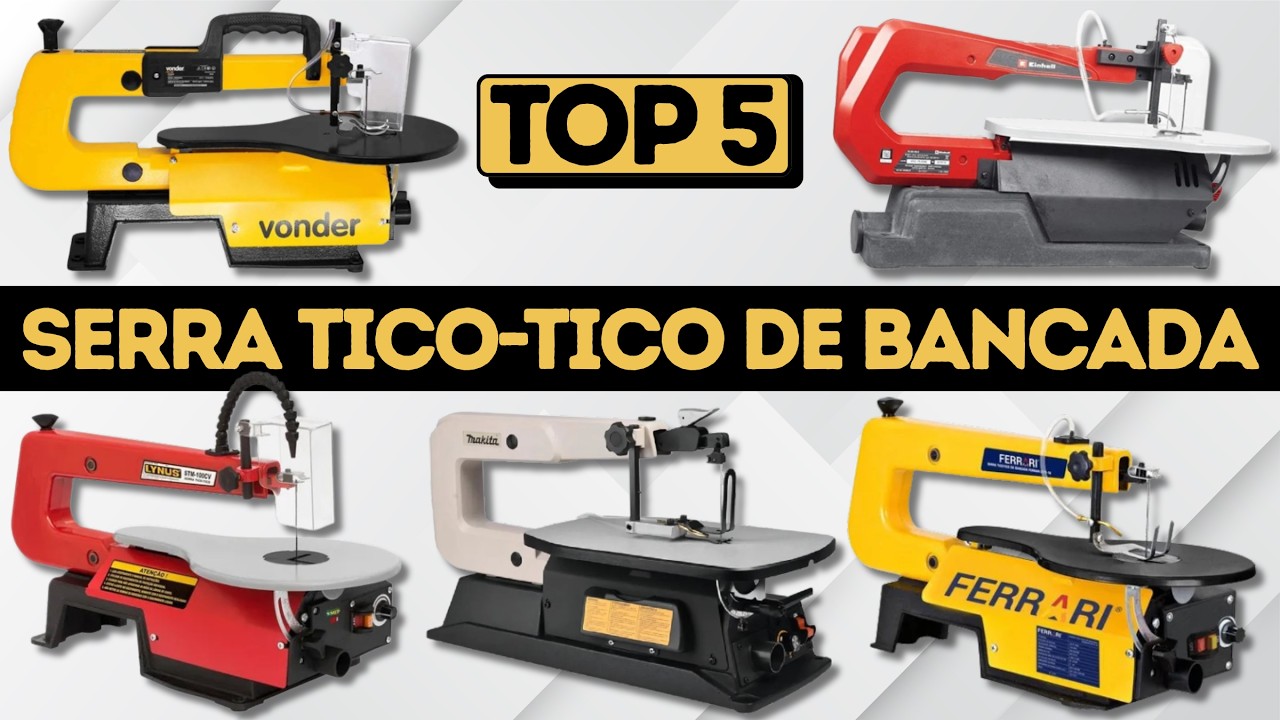 QUAL SERRA TICO-TICO DE BANCADA COMPRAR? Makita vs Vonder vs Lynus na Batalha dos Detalhes!