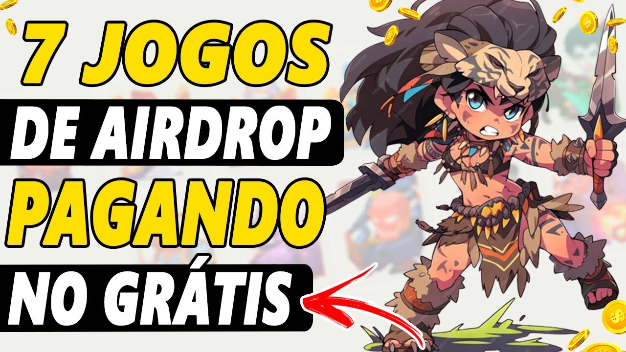 MELHORES JOGOS PLAY TO AIRDROP GRÁTIS E PAGANDO! CORRE PRA GANHAR DINHEIRO EM 2024
