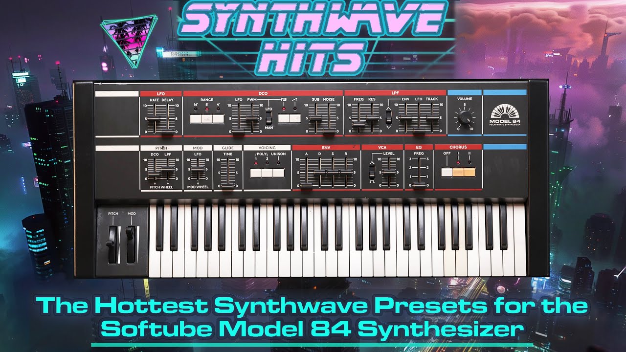 Softube Model 84 - PRESETS FOR SYNTHWAVE  - [Synthwave Hits Soundbank]