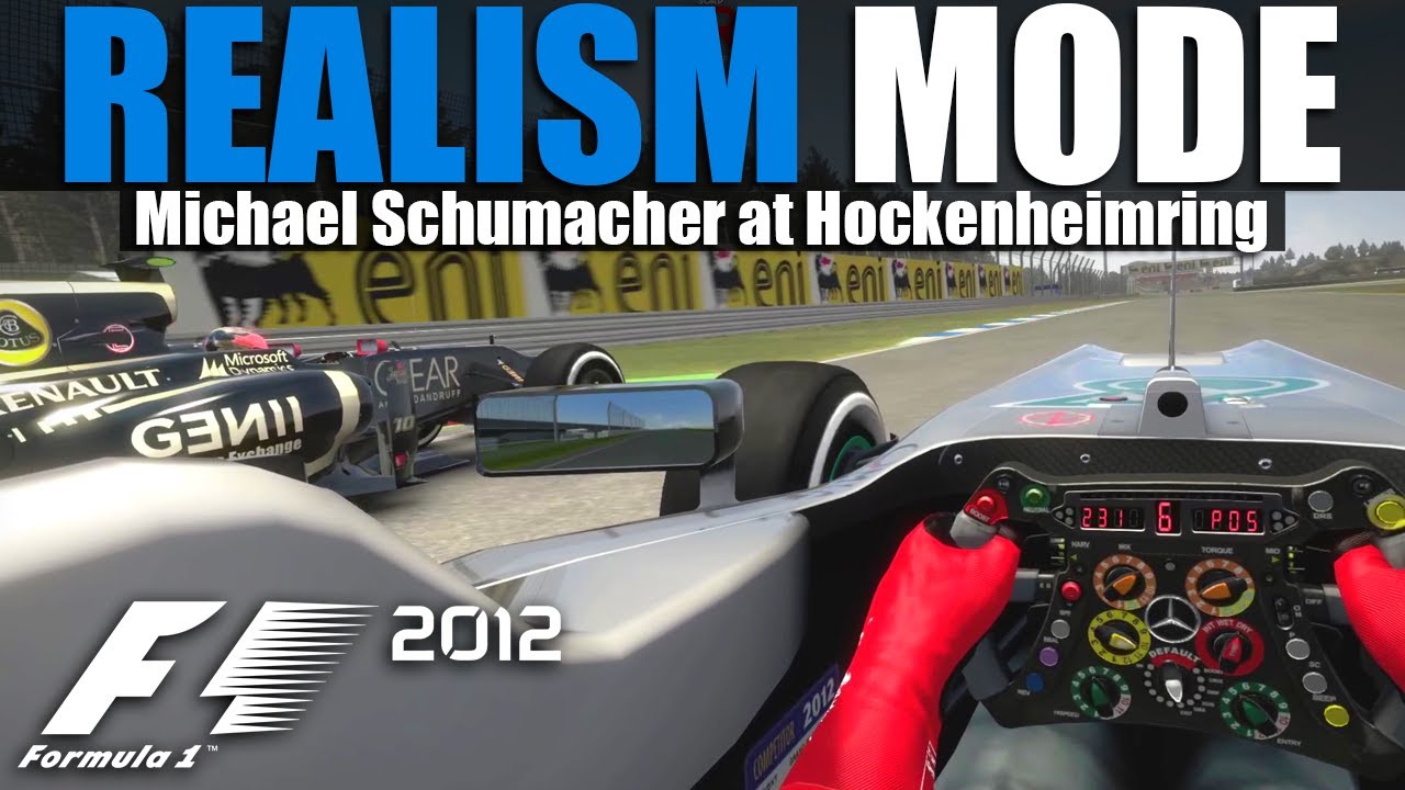 F1 2012 Realism Mode - Michael Schumacher - Germany