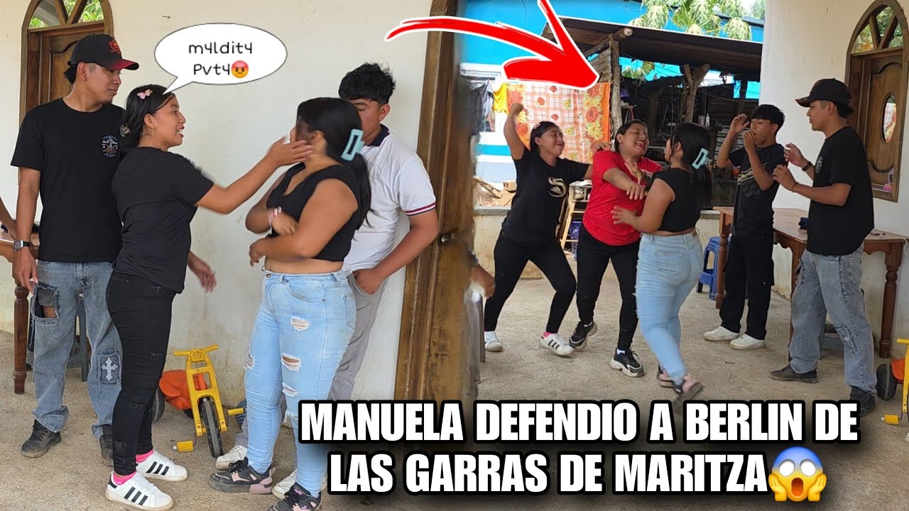 BERLIN Le Trono La C4ra a MARITZA😡Por Meterse Con EDUARDO😱MANU Defendio a BERLIN‼️