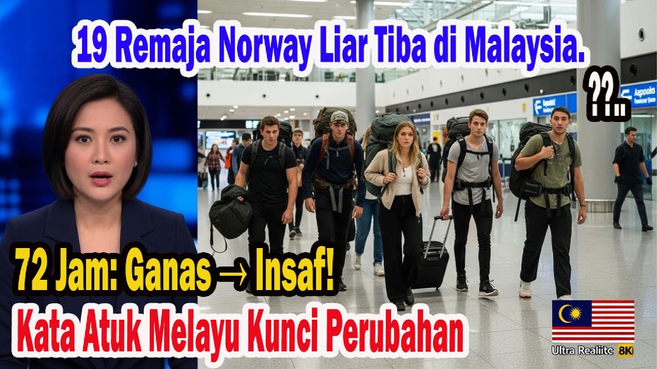 Satu Ayat Atuk Malaysia Buat 19 Belia Norway Menangis! 72 Jam Yang Mengubah Hidup Mereka Selamanya.