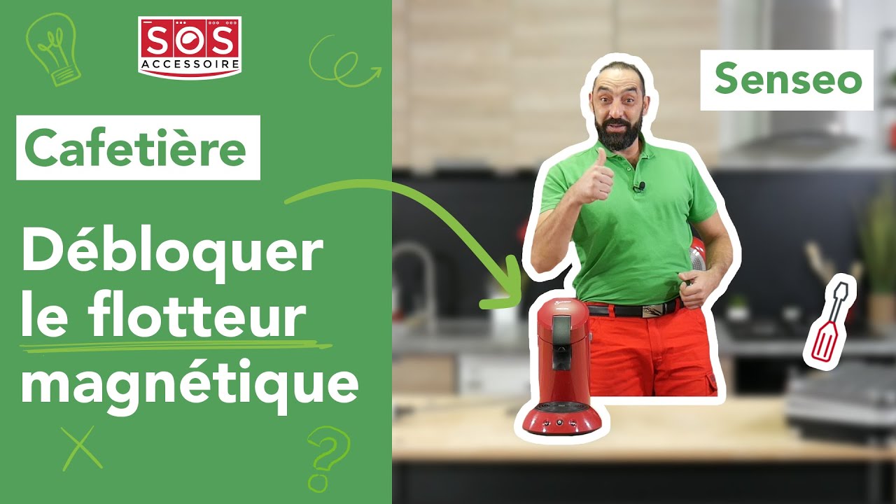 ☕ Ma Senseo clignote rapidement : comment débloquer le flotteur magnétique ?