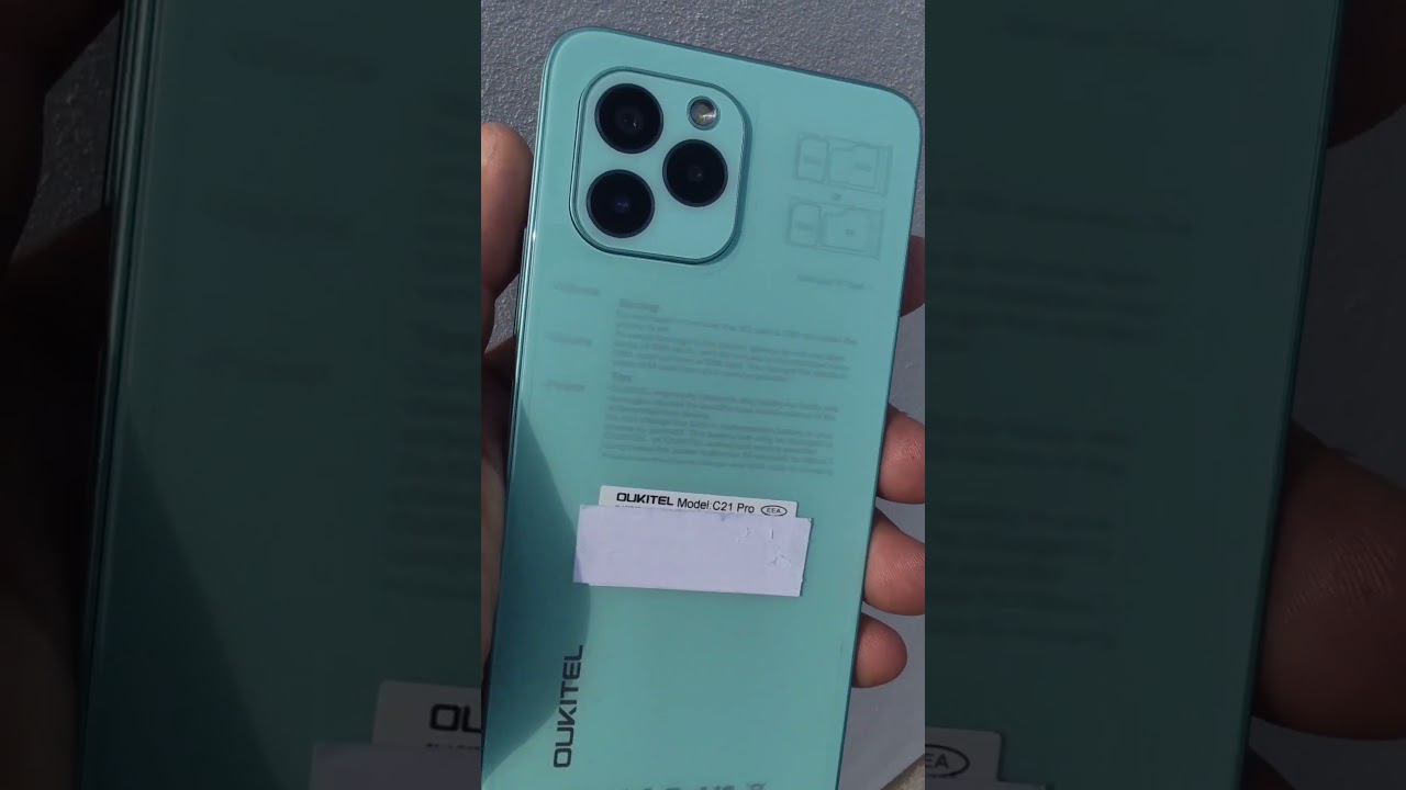 OUKITEL C21 Pro #oukitel #celular #smartphone #android #shorts #lowcost