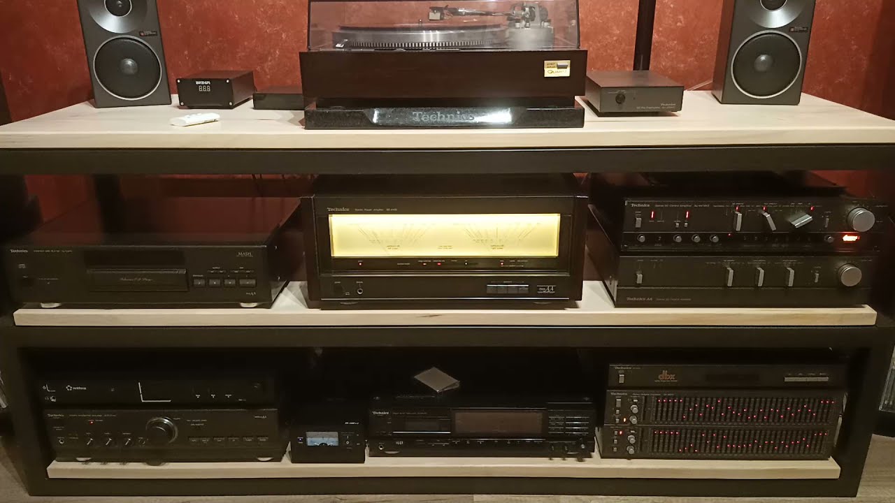 Technics SE-A100 + Technics SU-A4MK2 + RS-B100.