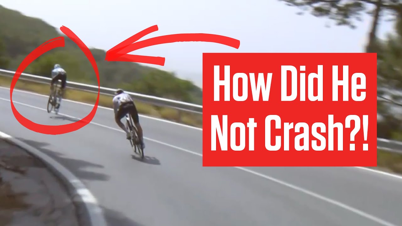 Enric Mas Makes INCREDIBLE SAVE To Avoid Disastrous Crash During Vuelta a Espa&ntilde;a 2024 Stage 9