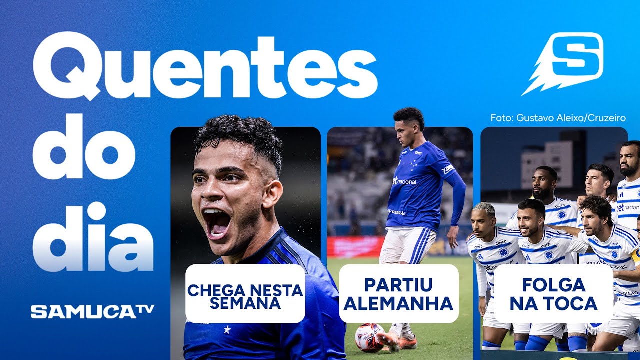 BRUNO RODRIGUES ESTÁ DE VOLTA AO CRUZEIRO • LATERAL VIAJA PRA ALEMANHA 