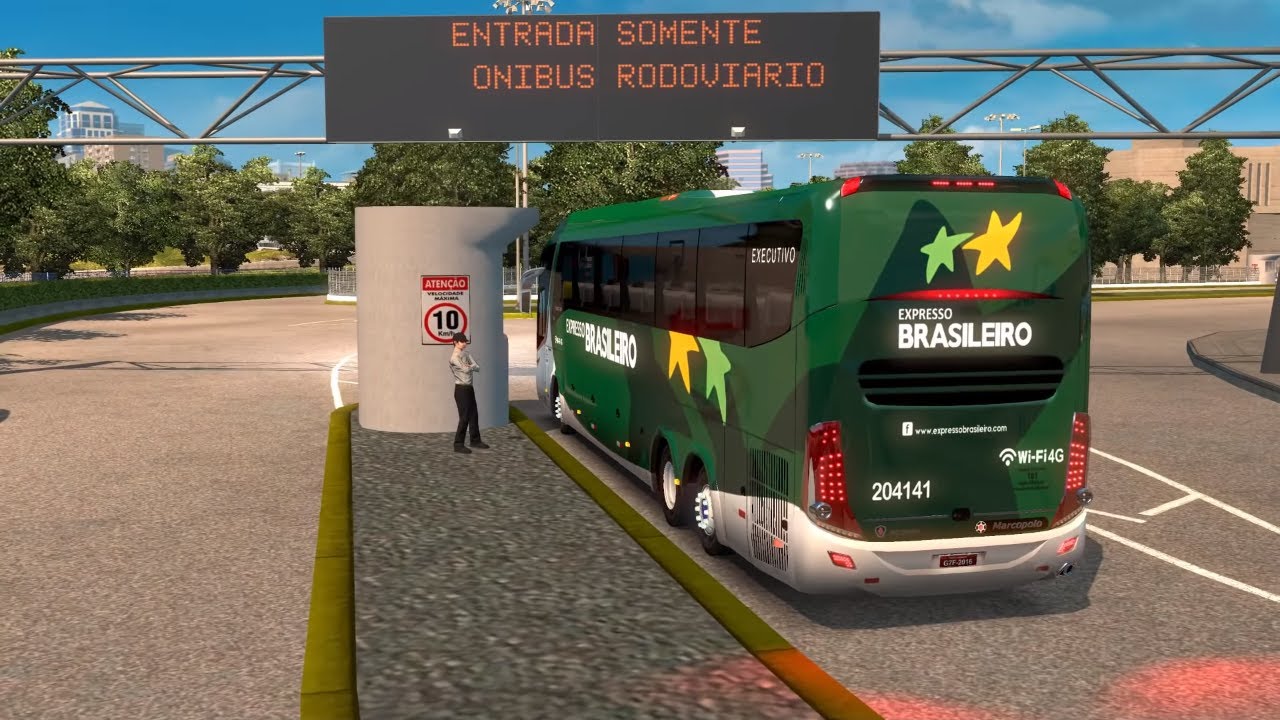 BARUERI-SP/RODOVIÁRIA TIETE-SP l ETS2 MOD BUS l G7 1200 FACELIFT l SIMULAÇÃO ao EXTREMO #68