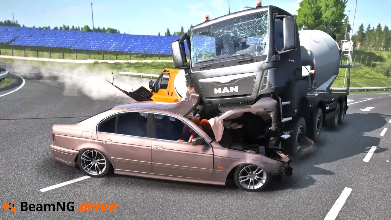 Stupid Assholes On The Street #1 - BeamNG.drive | CrashCamTV