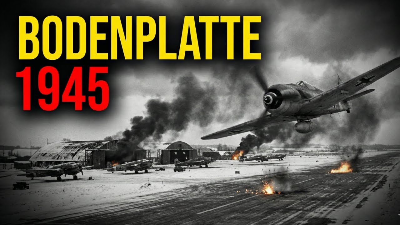 Unternehmen Bodenplatte (1945) – Der letzte Luftangriff der Luftwaffe!