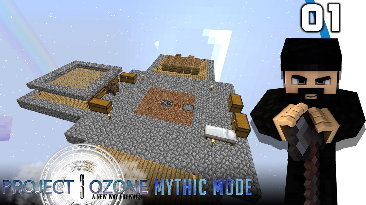 [Minecraft] Project Ozone 3 MYTHIC #01 - Le début d'une longue histoire [FR]