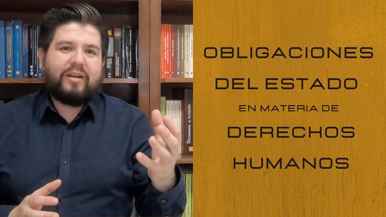 Derechos humanos: obligaciones del Estado