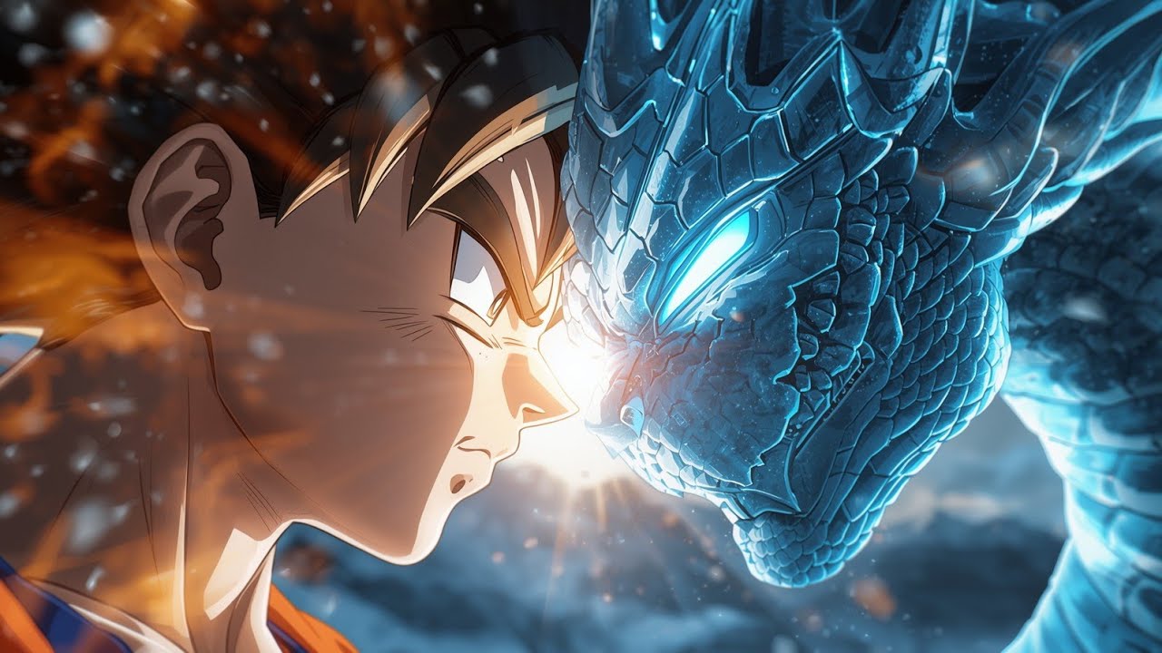 Goku’s New Power vs The Ice Serpent | 3D Ultra Realistic Anime