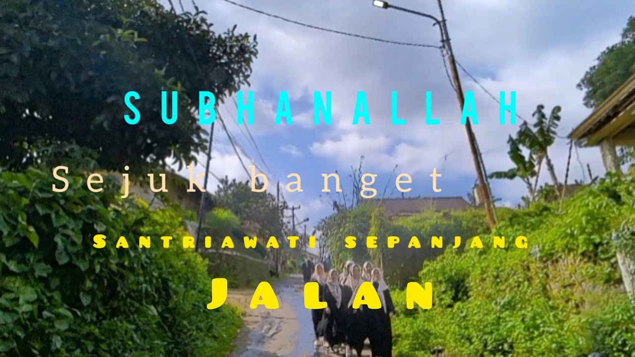 jalan kampung yang indah