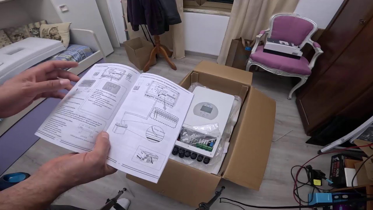 UNBOXING DEYE 8KW SUN-8K-SG05LP1-EU